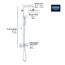 Euphoria 260 CoolTouch Thermostatic Shower System, 1.75 gpm (Brushed Nickel)