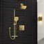 Rainshower Smartactive Square Hand Shower - 3 Sprays, 1.75 Gpm (Brushed Cool Sunrise), 26552GN0