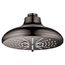 Shower Head, 6-1/2" - 3 Sprays, 1.75 GPM (Hard Graphite)