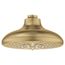 Rainshower Shower Head, 6-1/2" - 3 Sprays, 1.75 Gpm (Brushed Cool Sunrise), 26789GN0
