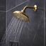 Rainshower Shower Head, 6-1/2" - 3 Sprays, 1.75 Gpm (Brushed Cool Sunrise), 26789GN0