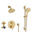 Timeless 2-Handle Pressure Balance Shower Bundle, 1.75 Gpm (Brushed Cool Sunrise), 29431GN0