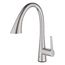 Zedra Single-Handle Pull Down Kitchen Faucet Triple Spray 1.75 GPM w/ Touch Tech (Supersteel), 30205DC2