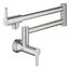 Zedra 2-Handle Wall Mount Pot Filler (Supersteel)