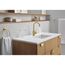 Concetto Single Hole Single-Handle L-Size Bathroom Faucet, 1.2 GPM (Brushed Cool Sunrise), 32138GN2