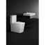 Eurocube 1.28 Gpf Two-Piece Right Height Elongated Toilet w/ Seat, Left-Hand Trip Lever, 39662000