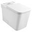 Eurocube Right Height Elongated Toilet Bowl w/ Seat, Less Tank, 39664000