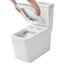 Eurocube Right Height Elongated Toilet Bowl w/ Seat, Less Tank, 39664000