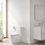 Essence 1.28 Gpf Two-Piece Right Height Elongated Toilet w/ Seat, Left-Hand Trip Lever, 39675000