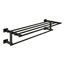 Essentials Cube23-5/8" Multi-Towel Rack (Matte Black)