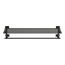 Essentials Cube23-5/8" Multi-Towel Rack (Matte Black)