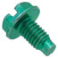 10-32 x 3/8" Slotted Hexagon Head Washer-Face Grounding Screw