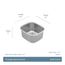 Prep 18 Gauge Single Bowl Sink, GS18463 (Stainless)