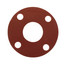 2" Full Face Red Rubber Gasket & Steel Bolt Kit