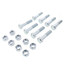 5" Non-Asbestos Gasket & Steel Bolt Kit