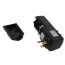 Automatic Right-Angle GFCI Plug, 5-15P, Grounded, 15A, 120V