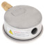 2.5" Stainless Steel Liquid Filled Gauge, Bottom Mount, w/ Brass Internals (0-100 PSI)