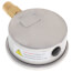 2.5" Stainless Steel Liquid Filled Gauge, Bottom Mount, w/ Brass Internals (0-15 PSI)
