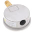 2.5" Stainless Steel Liquid Filled Gauge, Bottom Mount, w/ Brass Internals (0-160 PSI)
