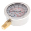 2.5" Stainless Steel Liquid Filled Gauge, Bottom Mount, w/ Brass Internals (0-200 PSI)