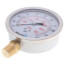 4" Stainless Steel Dual Scale Liquid Filled Gauge, Bottom Mount (0-100 PSI)