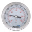 2" Thermometer w/ 1/2" Sweat Connection (32-Degree (F) to 250-Degree (F))