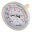2.5" Hot Water Thermometer w/ 1/2" NPT Connection (32-Degree (F) to 250-Degree (F))