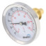 2.5" Hot Water Thermometer w/ 3/4" Sweat Well (32-Degree (F) to 250-Degree (F))