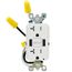 20A SmartLockPro Self-Test GFCI Combination Type A - White