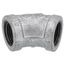 1/2" Galvanized Malleable 45-Degree Elbow