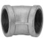 2" Galvanized Malleable 45-Degree Elbow