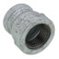 3/4" x 1/2" Galvanized Malleable Reducing Coupling