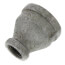 1-1/4" x 1/2" Galvanized Malleable Reducing Coupling