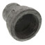 1-1/4" x 3/4" Galvanized Malleable Reducing Coupling