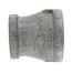 1-1/4" x 1" Galvanized Malleable Reducing Coupling