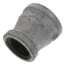 1-1/4" x 1" Galvanized Malleable Reducing Coupling