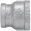 1-1/4" x 1" Galvanized Malleable Reducing Coupling