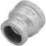 1-1/4" x 1" Galvanized Malleable Reducing Coupling