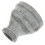 1-1/2" x 1/2" Galvanized Malleable Reducing Coupling