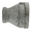 1-1/2" x 3/4" Galvanized Malleable Reducing Coupling
