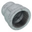 1-1/2" x 1" Galvanized Malleable Reducing Coupling