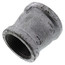 1-1/2" x 1-1/4" Galvanized Malleable Reducing Coupling