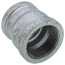 1-1/2" x 1-1/4" Galvanized Malleable Reducing Coupling