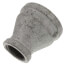 2" x 1" Galvanized Malleable Reducing Coupling