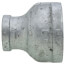 2" x 1" Galvanized Malleable Reducing Coupling