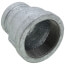 2" x 1-1/4" Galvanized Malleable Reducing Coupling