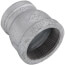2" x 1-1/2" Galvanized Malleable Reducing Coupling