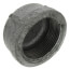 1-1/2" Galvanized Malleable Cap