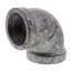 1/2" Galvanized Malleable 90° Elbow