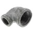 3/4" x 3/8" Galvanized Malleable Reducing Elbow